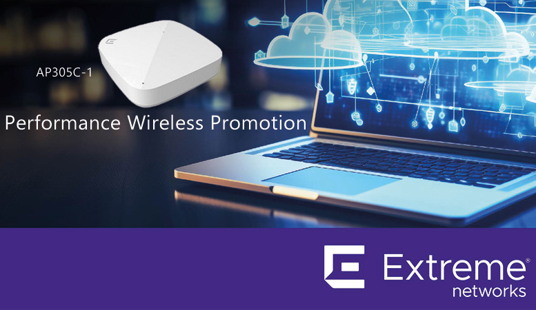 Nieuwe Extreme Networks promo AP305C-1