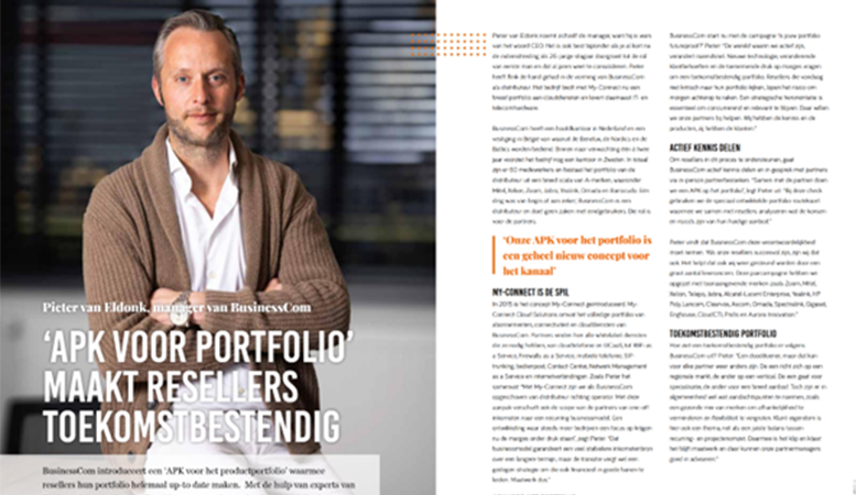 Interview Pieter van Eldonk in ITChannelPro