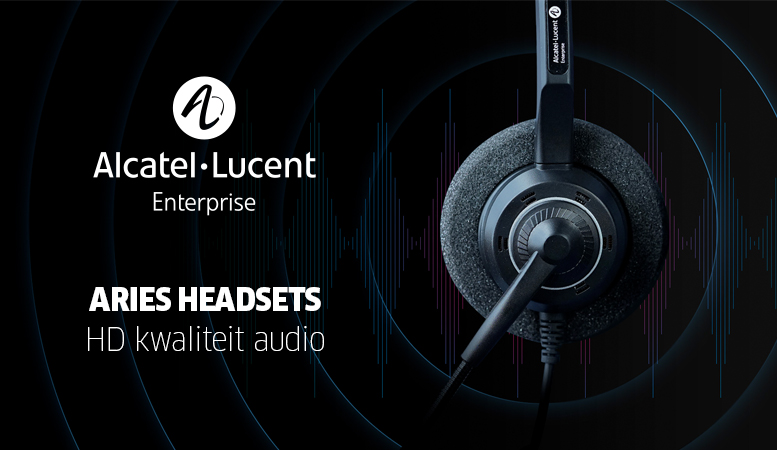 Alcatel-Lucent Enterpise lanceert 4 nieuwe Aries headsets
